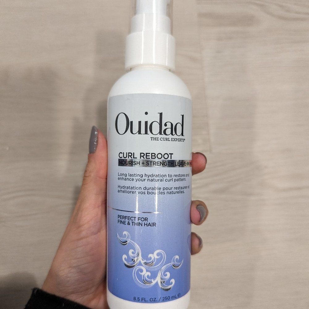 OUIDAD Curl Reboot Strengthen + Nourish Leave-In Mask - Fine Hair, 8.5 oz.